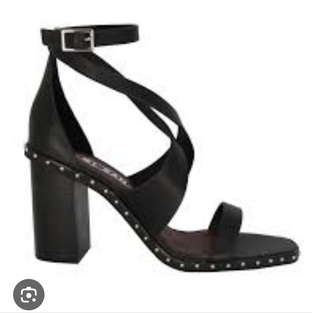 Sol Sana HENRIETTA Black Strappy Heels